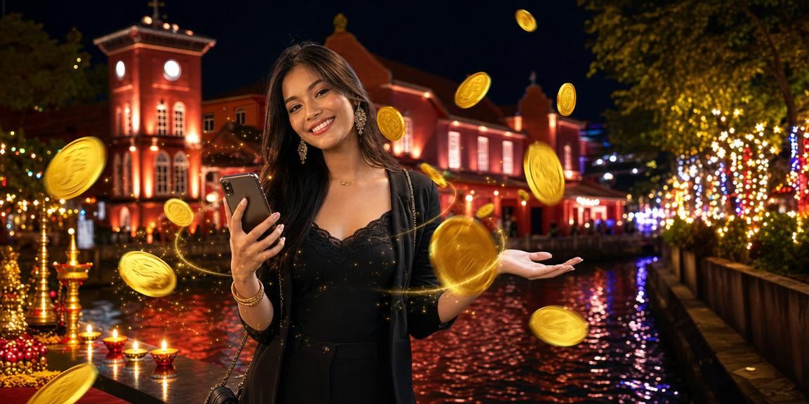 Proses pendaftaran dan bonus di Melaka melalui aplikasi mudah alih sukan maya