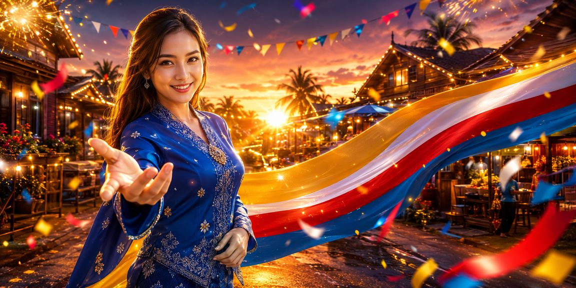 Pemain wanita berbaju kurung menikmati ganjaran VIP eksklusif platform 2600 Malaysia